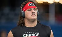 Georgia offensive lineman Tate Ratledge