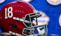 Alabama Crimson Tide football helmet