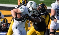 NCAA Football: Michigan State at Iowa