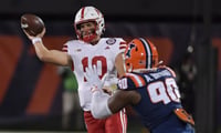 NCAA Football: Nebraska at Illinois