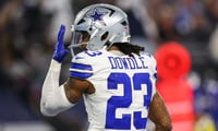 South Carolina football alum Rico Dowdle with the Dallas Cowboys. Photo by: Kevin Jairaj/USA TODAY Sports