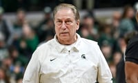 Michigan State head coach Tom Izzo