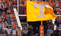 Tennessee Volunteers flag at Neyland Stadium