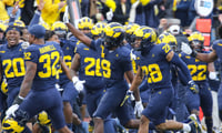 Michigan Wolverines football Rod Moore called game Quinten Johnson Jaylen Harrell