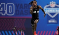 Former Texas star Xavier Worthy's 40-yard dash
