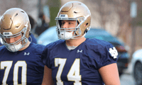 notre dame guard Billy Schrauth