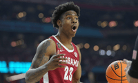 Alabama forward Nick Pringle