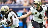 saints alvin kamara derek carr