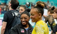 Simone Biles Rebeca Andrade