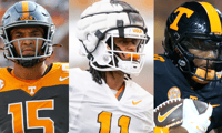 Tennessee WRs Bru McCoy, Chris Brazzell, Squirrel White