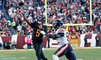 Former LSU QB Jayden Daniels stole headlines with his Hail Mary (Photo: USA Today/Geoff Burke-Imagn Images)