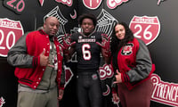 South Carolina WR target Donovan Murph pictured during a visit (Photo: Donovan Murph | X)