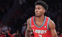 New Mexico G Donovan Dent is among the top mid-major players in college basketball for the 2024-25 season (Wendell Cruz | Imagn Images)