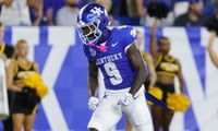 Ja'Mori Maclin celebrating - Dr. Michael Huang, Kentucky Sports Radio