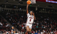 South Carolina women's basketball star freshman Joyce Edwards. Photo by: Katie Dugan | GamecockCentral