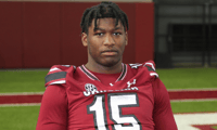 South Carolina linebacker Fred "JayR" Johnson. Photo by: CJ Driggers | GamecockCentral
