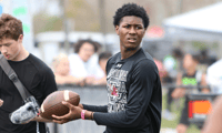South Carolina QB target Landon Duckworth is pictured at a camp (Photo: Jeremy Johnson | On3)