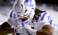Duke transfer running back Star Thomas. Credit: HELEN COMER/The Daily News Journal / USA TODAY NETWORK via Imagn Images