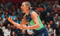Nebraska coach, LOVB Omaha Jordan Larson