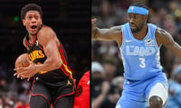 De'Andre Hunter Caris LeVert trade NBA Hawks Cavaliers