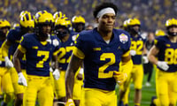 Michigan CB Will Johnson (Mark J. Rebilas-Imagn Images_