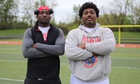 Cincere Johnson and Jamir Perez by Mick Walker -- Lettermen Row --