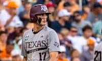 Texas A&M Jace LaViolette broken hand injury SEC Tournament