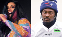 Cardi B, Patriots WR Stefon Diggs
