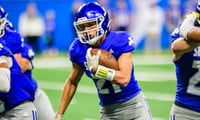 Detroit Catholic Central Shamrocks running back Jayden Pydyn rushes for a touchdown.