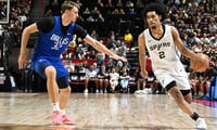 Dallas Mavericks forward Cooper Flagg and San Antonio Spurs guard Dylan Harper