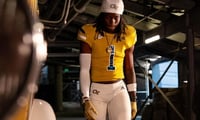 Traeviss Stevenson on GT official visit
