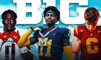 Zion Elee, Carter Meadows, Luke Wafle Big Ten