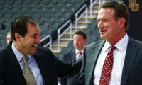 Baylor HC Scott Drew, Kansas HC Bill Self