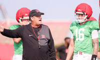 2025 Rutgers Football training camp practice - OC Kirk Ciarrocca