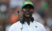 Norfolk State head coach Michael Vick