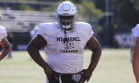 Caleb Tucker by Mick Walker -- Lettermen Row --