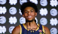 Notre Dame guard Markus Burton ACC Tipoff