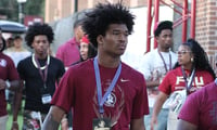 Jay Timmons at FSU vs Miami (Matt LaSerre/Warchant)