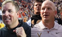 Missouri HC Eli Drinkwitz, Vanderbilt HC Clark Lea