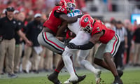 Georgia defense Ole Miss.