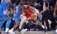 NBA: New Orleans Pelicans at Oklahoma City Thunder