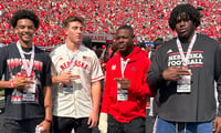Nebraska commits Trae Taylor, Luke Sorensen, Jamal Rule, and Claude Mpouma