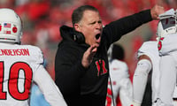 Rutgers Football Head Coach Greg Schiano versus Ohio State 2025