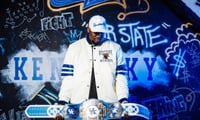 Caleb Pyfrom on his Kentucky visit (Photo: UK Athletics)