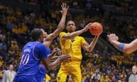 NCAA Basketball: Kansas at West Virginia