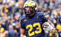 Kyle Whittingham has high hopes for what the Michigan running backs room can be in his inaugural season. Junfu Han / USA TODAY NETWORK via Imagn Images