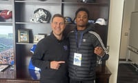 Romel Koon on Kentucky visit (Photo provided by Romel Koon)