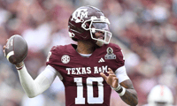 Texas A&M quarterback Marcel Reed