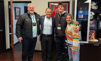 2027 tight end James Westervelt on his Rutgers visit