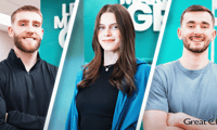 Braden Smith, Gabriela Jaquez, Alex Karaban Great Clips NIL